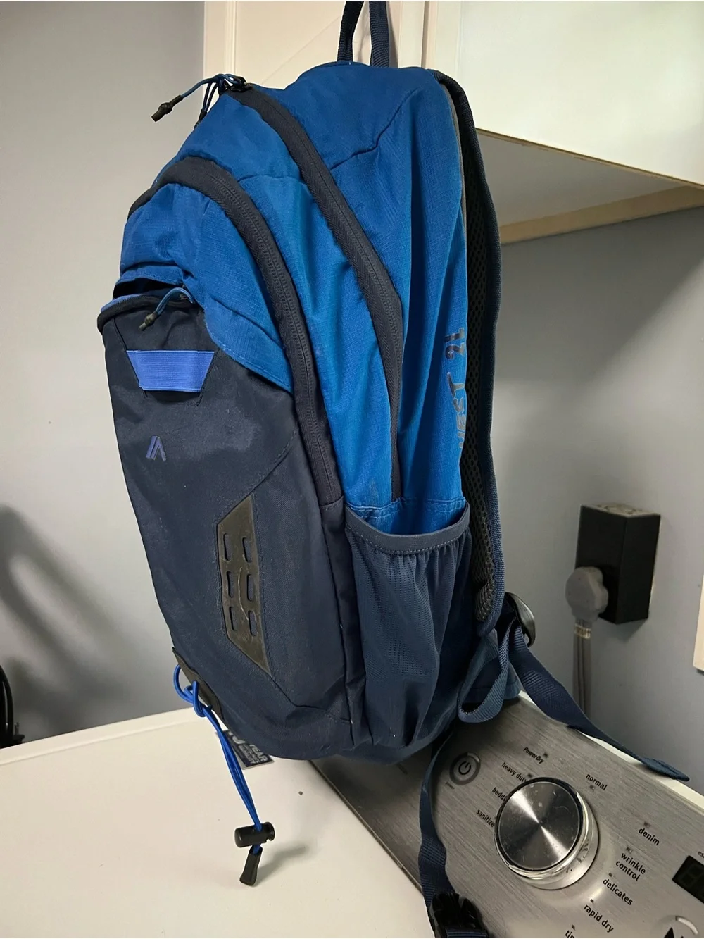 Men's Dark Navy & Royal Blue Everyday Backpack